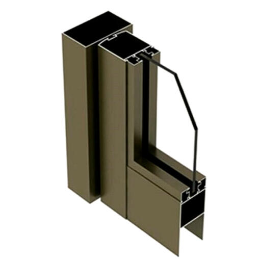 Custom aluminium profiles for windows and Glass Door